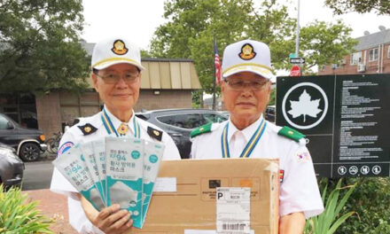 한국 건설업체 “ 포레스트 하이츠” 한국전  참전용사들에게 마스크 전달