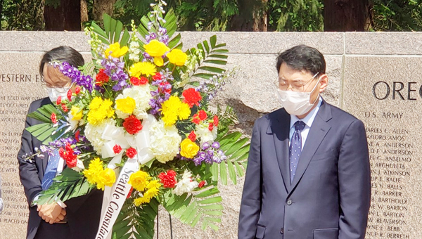 오레곤 6.25 70주년 기념행사 열려