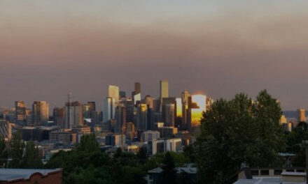 시애틀 일원에 매케한 산불 연기