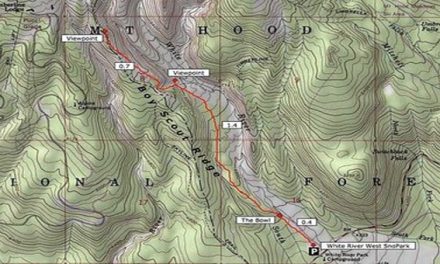 [오레곤산악회] 1월 27일 등반 일정/ White River Snowshoeing