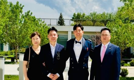 김성주 시의장 차남 미 공군사관학교 졸업
