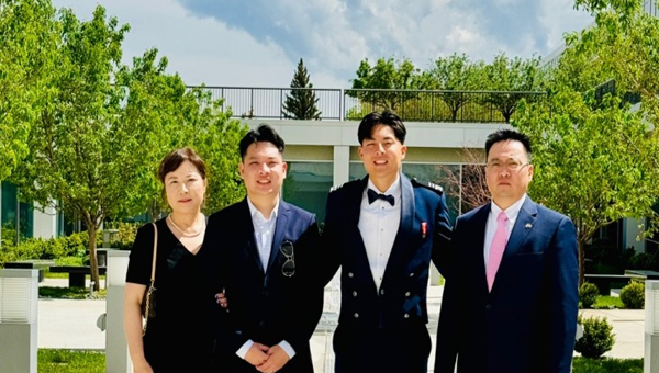 김성주 시의장 차남 미 공군사관학교 졸업